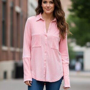 Alternative Women's Long Sleeve Pink Tee